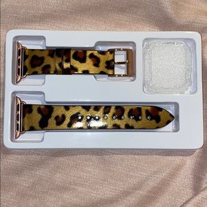 Apple Watch leopard band
